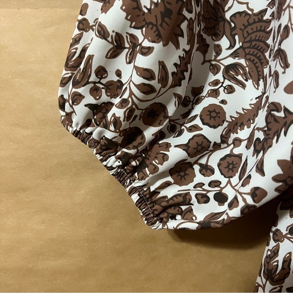 Smith & Quinn | Honey Dress in Dirty Dancing Button Front Balloon Sleeve Size M - Picture 7 of 10